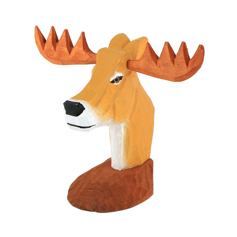 Animal Wooden Glasses Frame – Retro Basswood Home Decor, 10 Designs