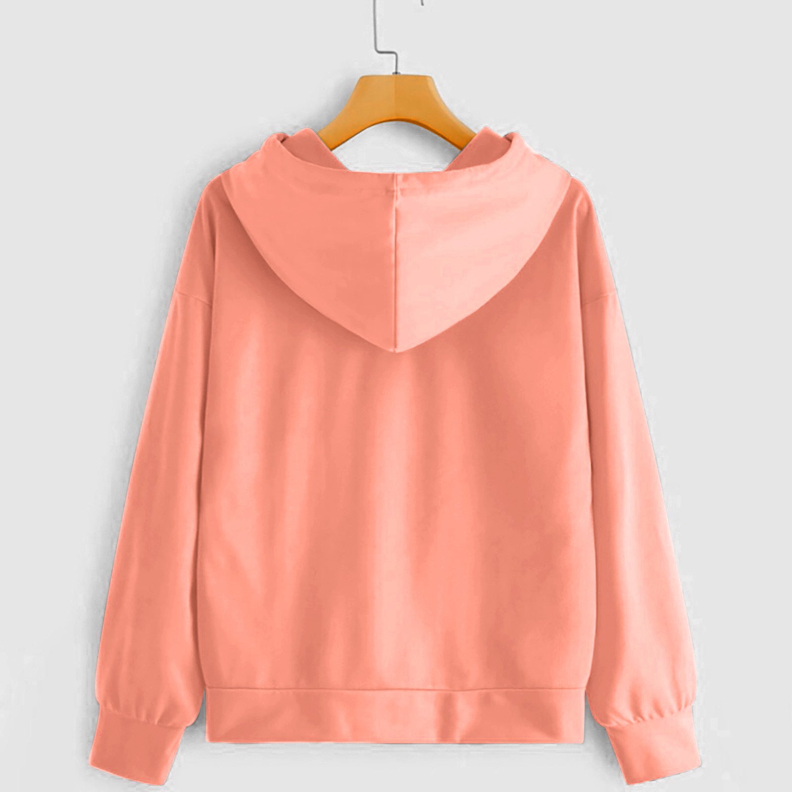 Sweat-shirt imprimé à manches longues | Haut décontracté ample – Collection automne-hiver femme