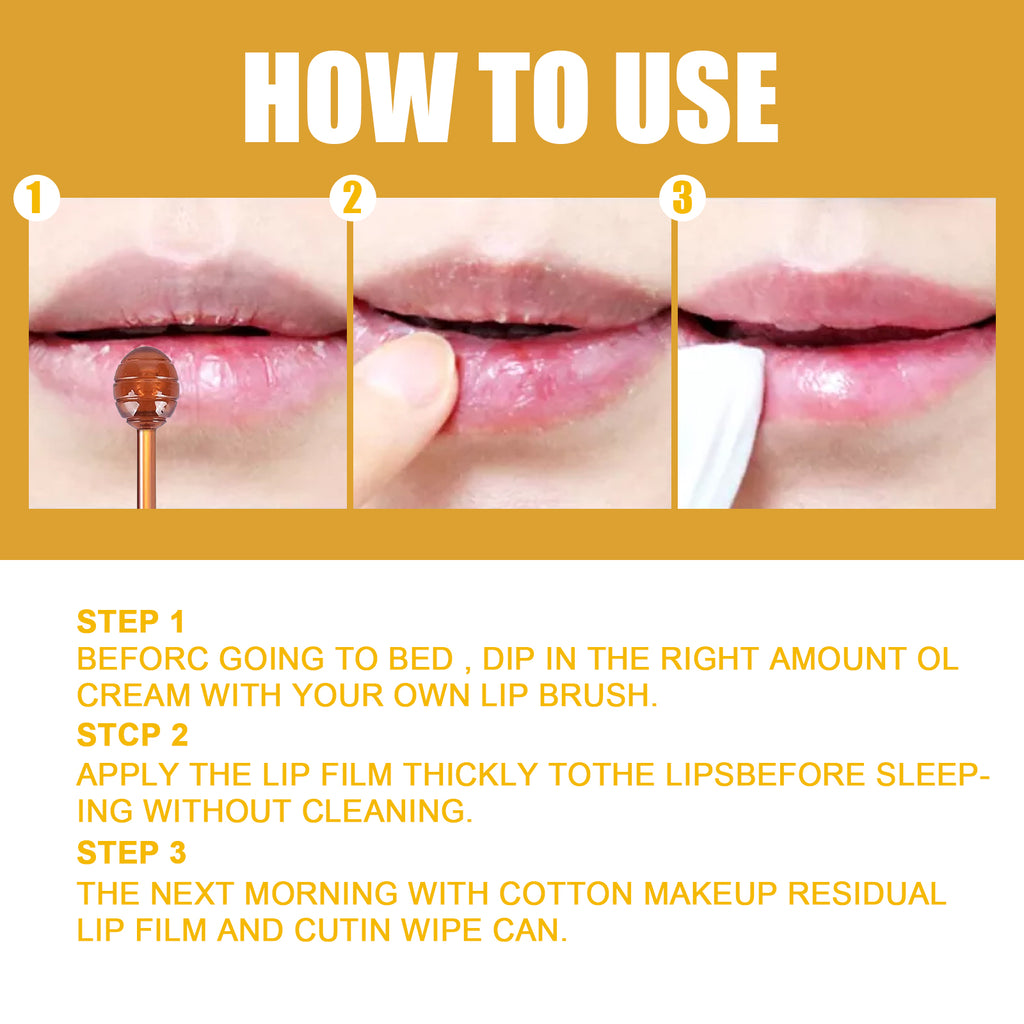 EELHOE Honey Lip Mask – Moisturizing & Exfoliating Lip Care