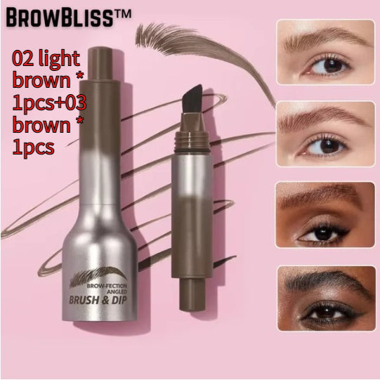 Smudge-Proof Eyebrow Pencil & Powder – Natural Hairline Brow Tool
