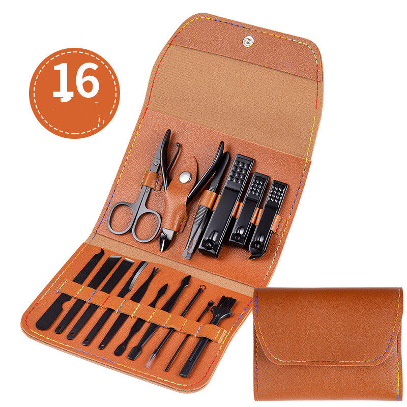 Professional Stainless Steel Nail Care Tool Set – 7 to 20 Piece Manicure Kit