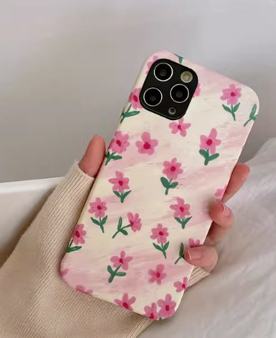 Coque Xiaomi Fleurie – Jolie Coque Rose Fleurs en PC pour Xiaomi & Redmi
