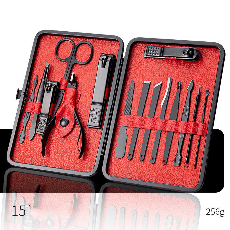 Professional Stainless Steel Nail Care Tool Set – 7 to 20 Piece Manicure Kit