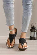 Women's Wedge Platform Roman Sandals PU – | AdriaPulse