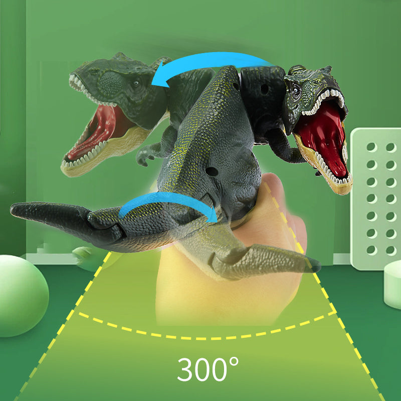 Kids Dinosaur Fidget Toy – Battery-Free Telescopic Spring Swing Dino