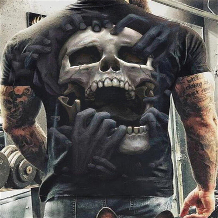 3D Graphic Print T-Shirt | Loose Fit Short Sleeve Tee – Unisex