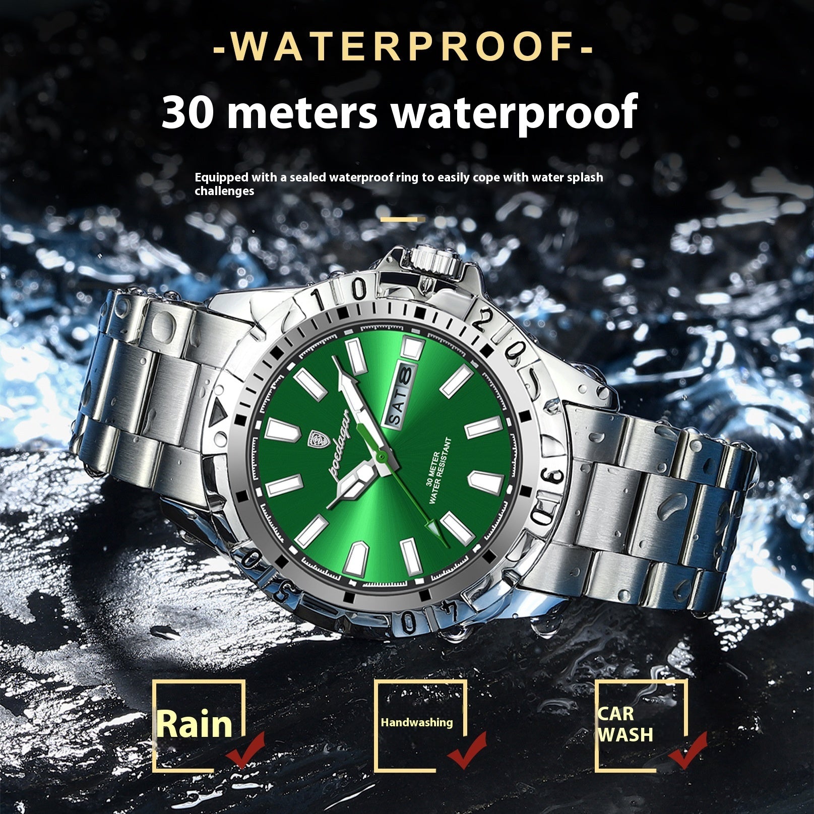 Men's Slim Casual Quartz Watch Analog 6mm – 959  | AdriaPulse