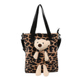 Bear Tote Bag – Cute Aesthetic Canvas Shoulder Bag for Women & Girls