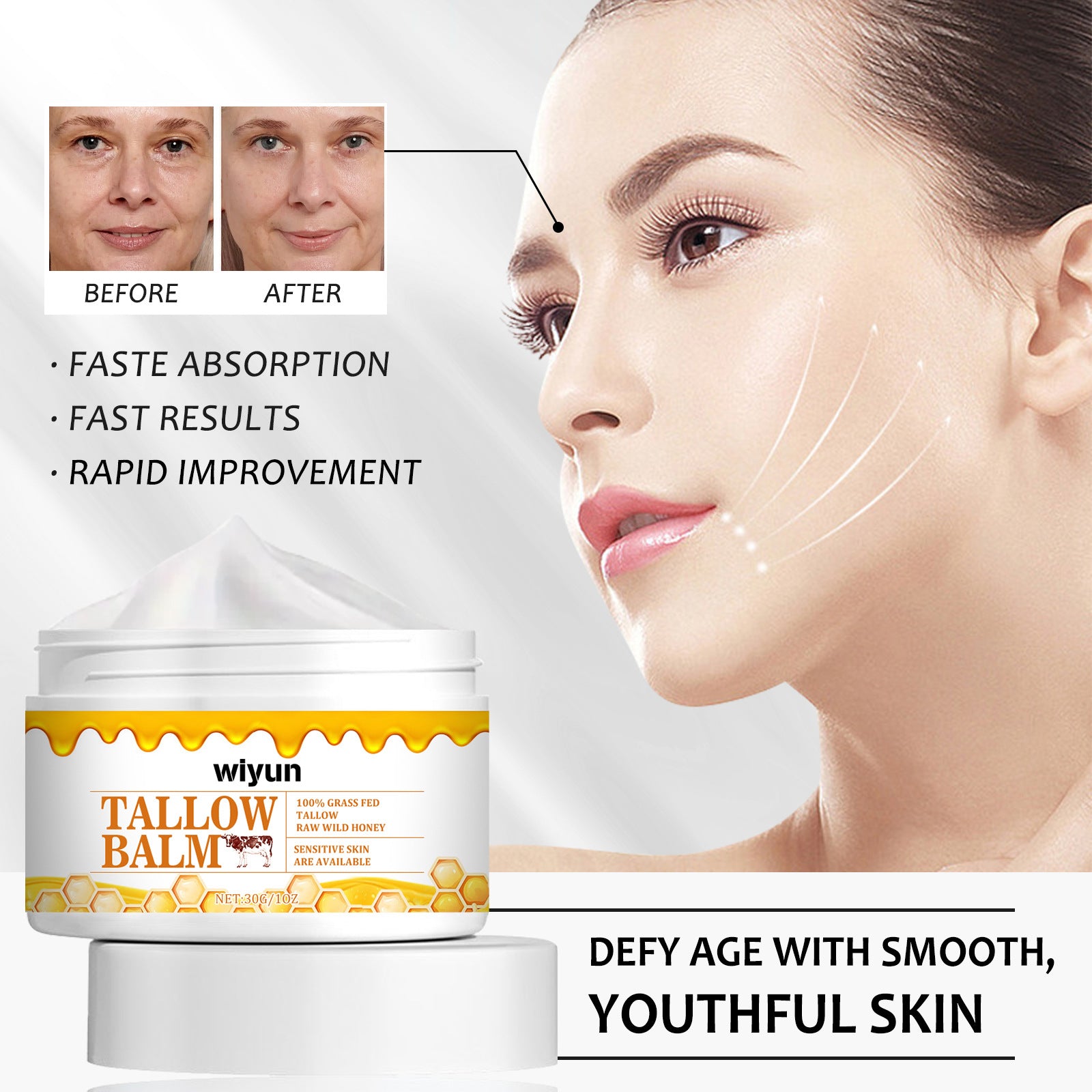 Anti-Wrinkle Moisturizing Face Cream 30g – AdriaPulse"