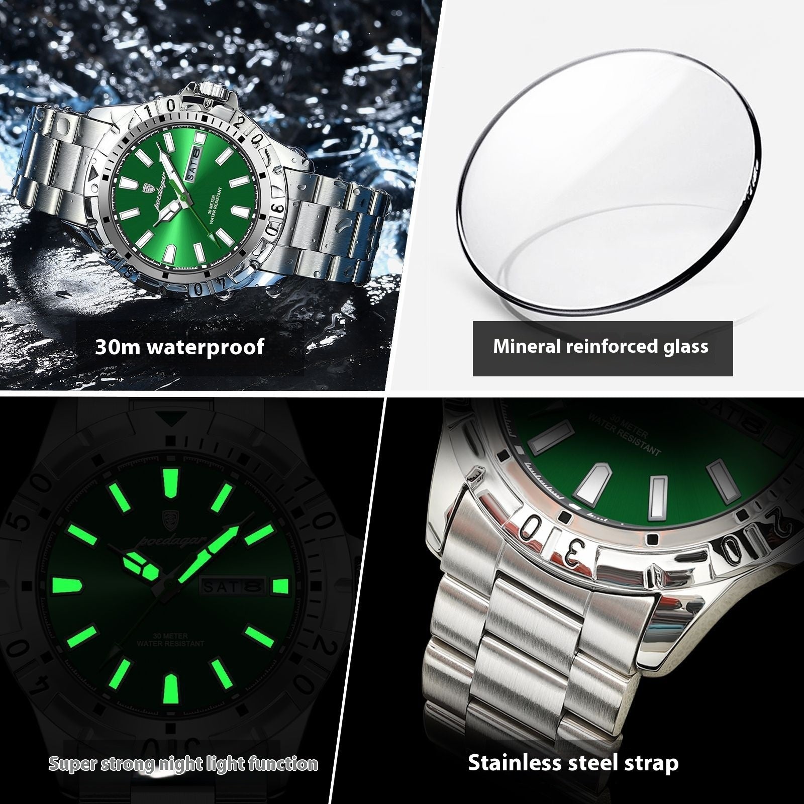 Men's Slim Casual Quartz Watch Analog 6mm – 959  | AdriaPulse