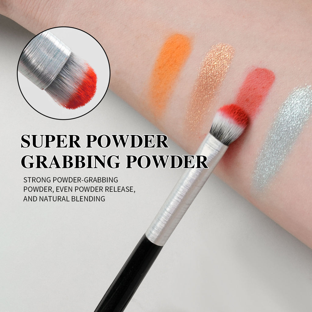 Set de 10 pinceaux de maquillage Beili – Pinceaux Kabuki à poils synthétiques pour fond de teint, correcteur et fard à paupières