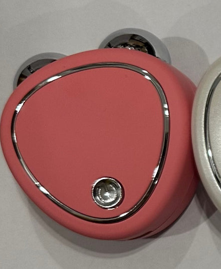 Mini Appareil de Beauté à Micro-Courant - Rouleau Massant pour le Visage