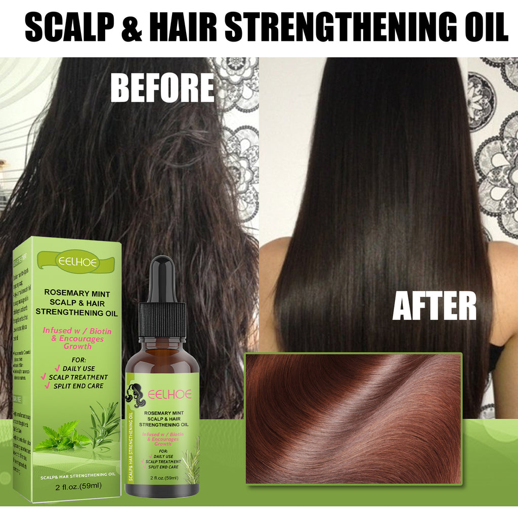Rosemary Mint Hair Growth Oil – Natural Scalp Serum for Hair Loss & Regrowth | 59ml