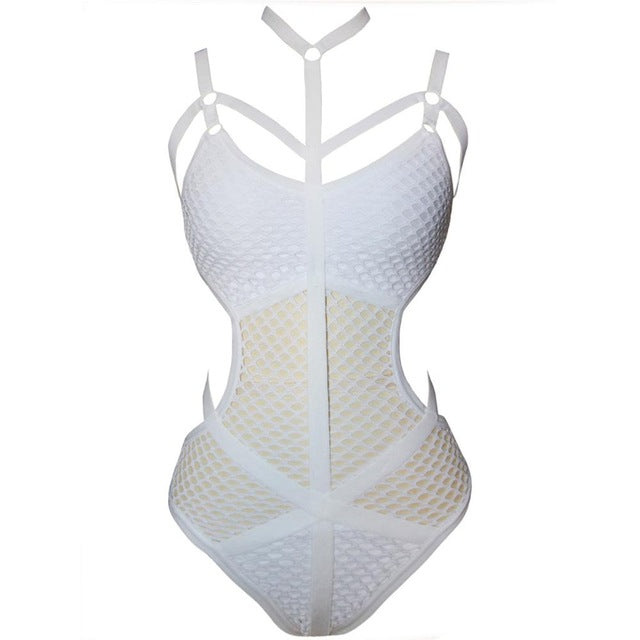 Women's Sexy Sleeveless Swimsuit – One-Piece Padded Beach Swimwear