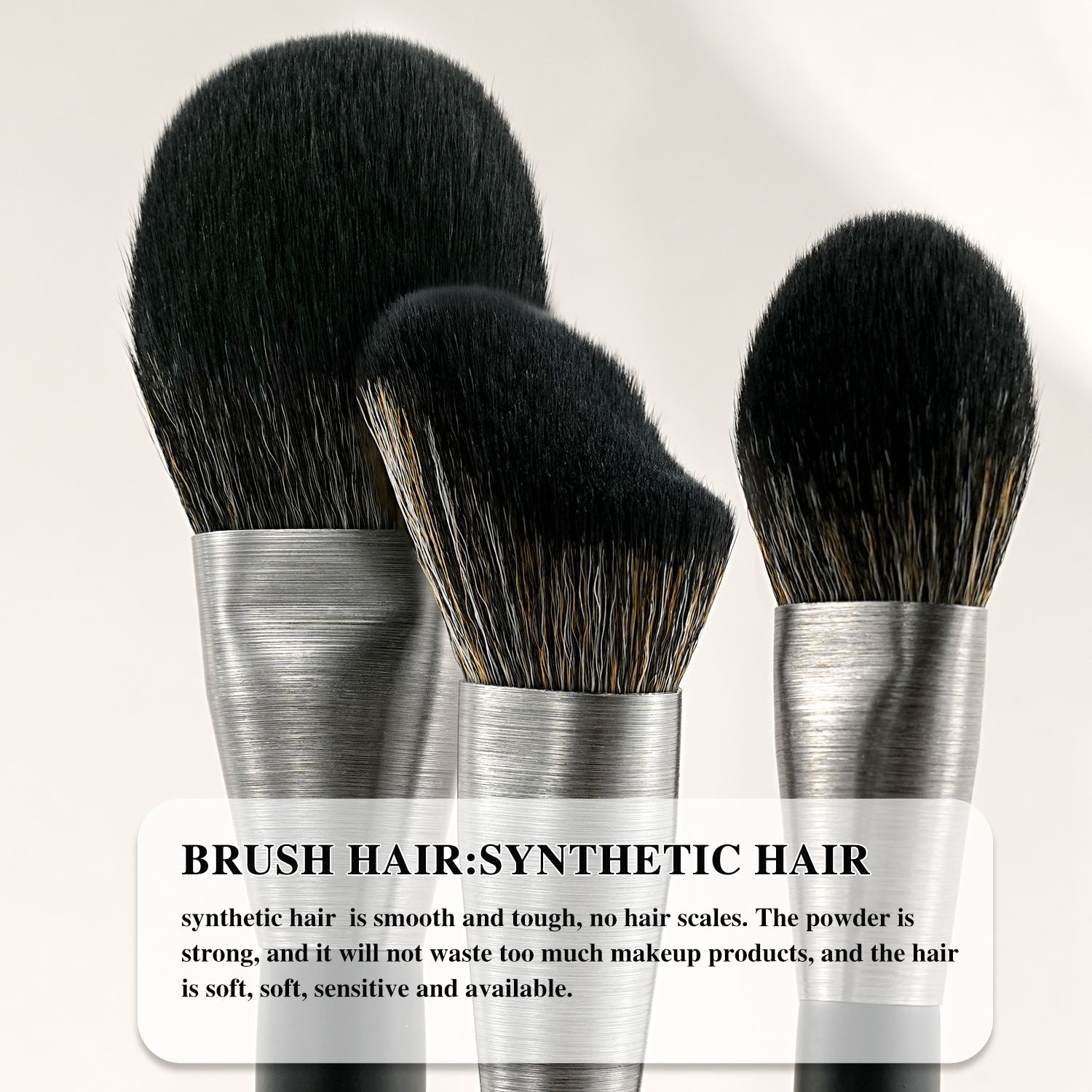 Premium 10-teiliges Make-up-Pinsel-Set – Echthaarpinsel mit Holzgriffen für professionelles Make-up