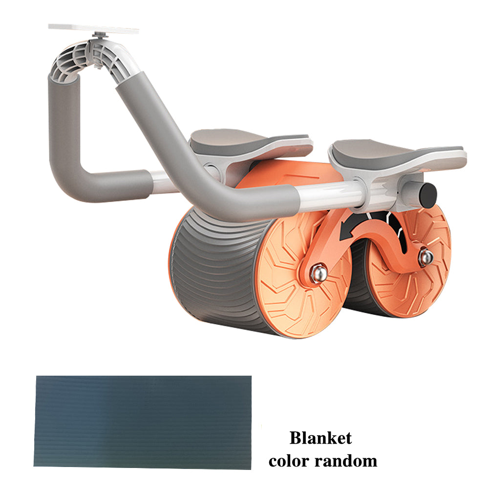 2-in-1 Ab Wheel Roller with Smart Counter & Knee Mat | AdriaPulse