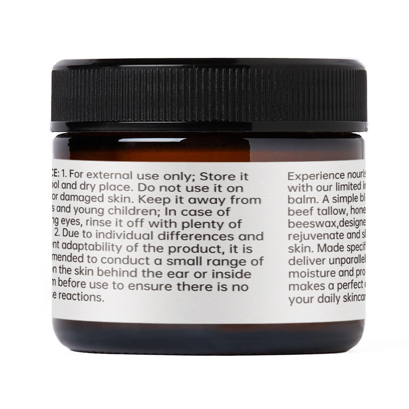 Beef Tallow Face Cream 56.7g Moisturizing Firming Skin Care AdriaPulse
