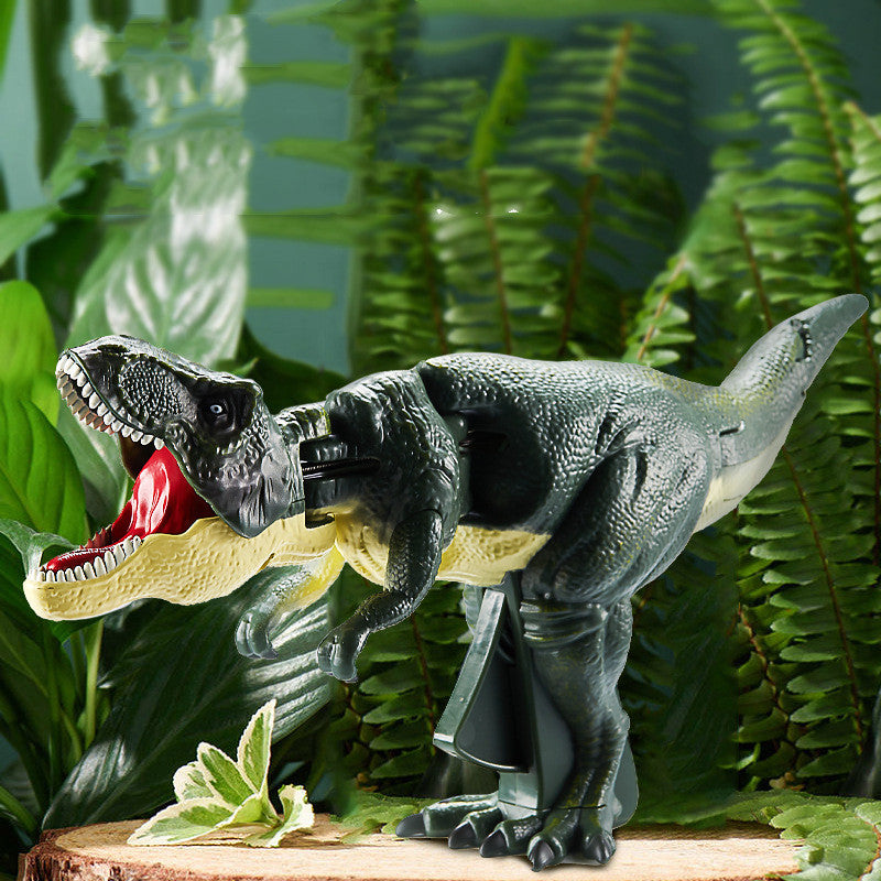 Kids Dinosaur Fidget Toy – Battery-Free Telescopic Spring Swing Dino