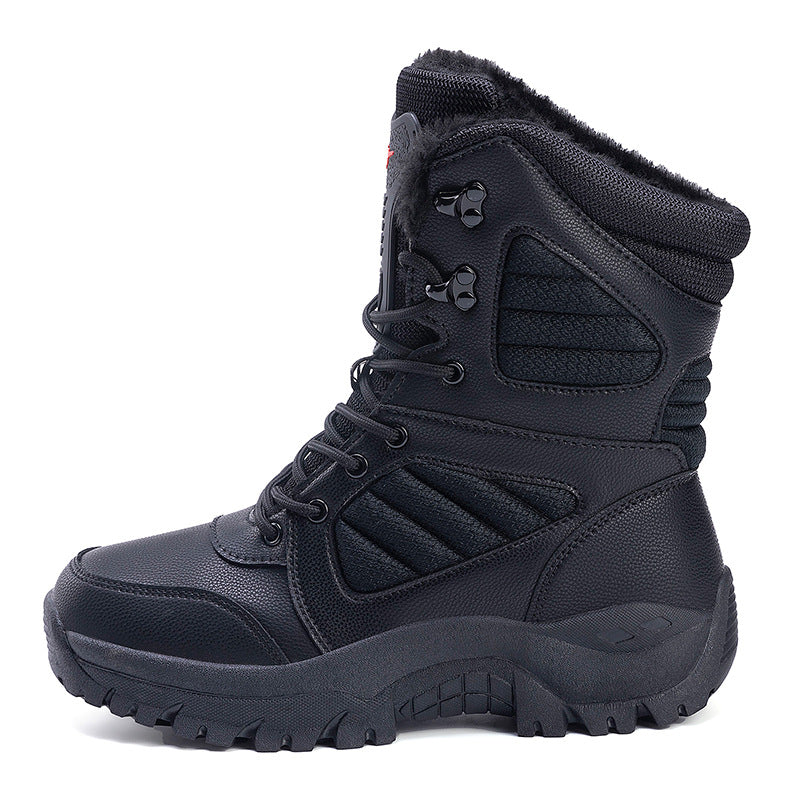 Schneestiefel Herren Ski Isolierung Baumwollschuhe Wasserdicht Und Kältebeständig