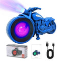 Retro Motorcycle Bluetooth Speaker – Portable 1950s Replica with FM Radio & LED