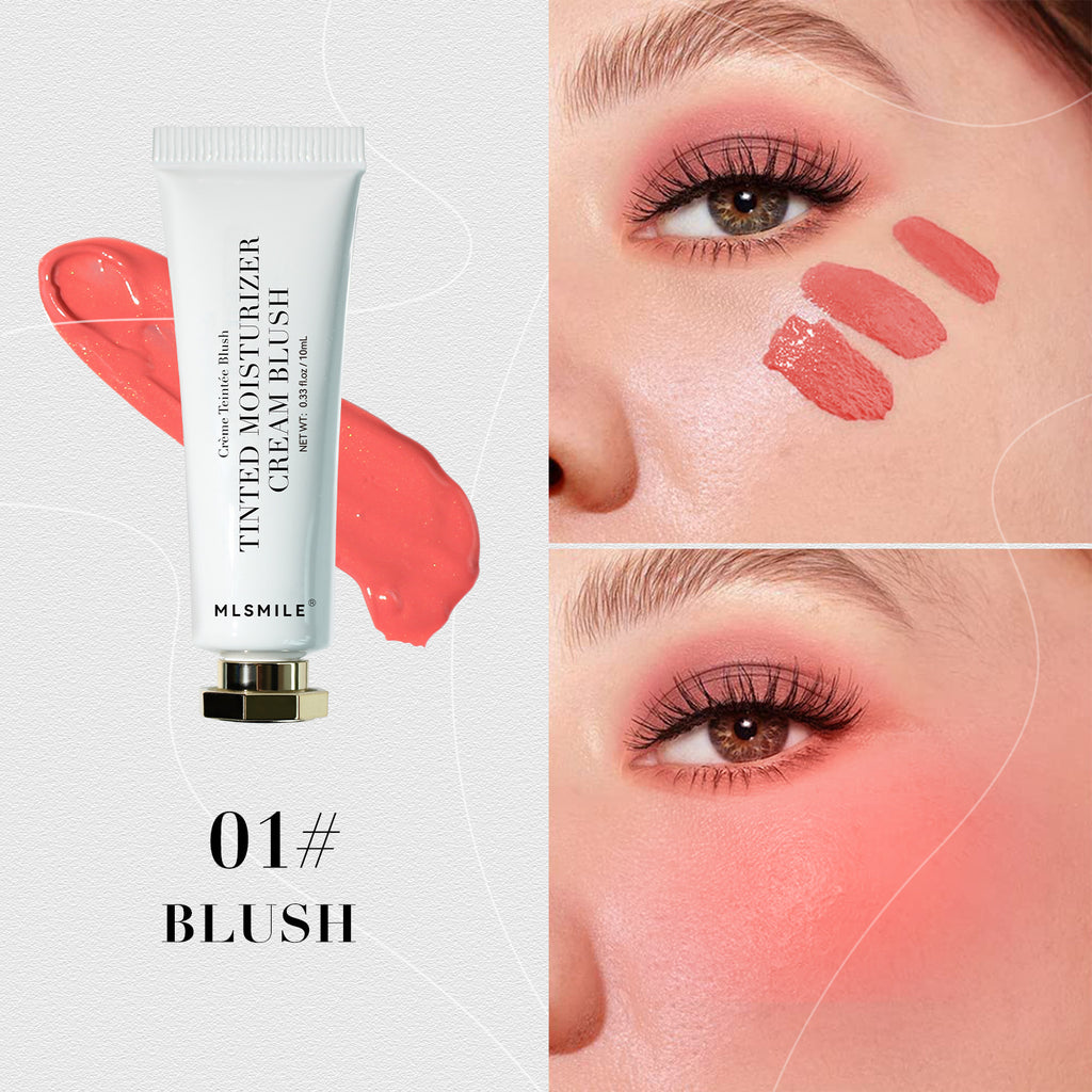 Natural Moisturizing Blush Cream – Dual-Purpose Color & Glow