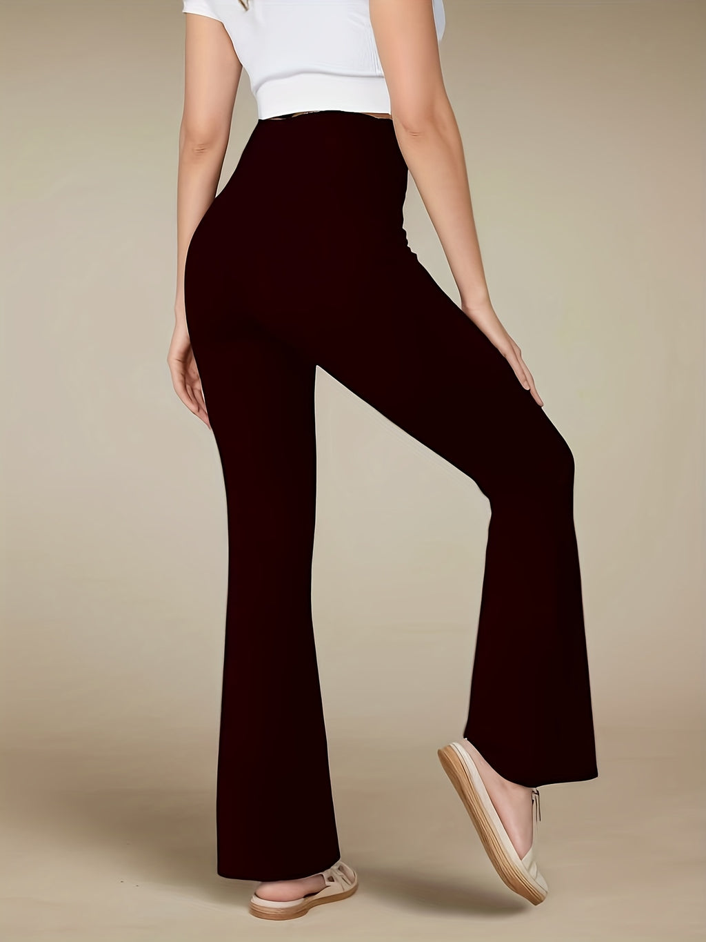 Women's Flared Yoga Pants – High Elasticity Sports Leggings