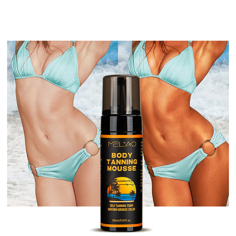 Self-Tanning Mousse Body Cream – Sunless Bronze Glow 150ml | AdriaPulse