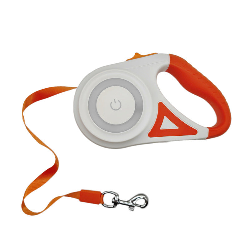 Retractable Dog & Cat Leash with LED Light – 3m & 5m