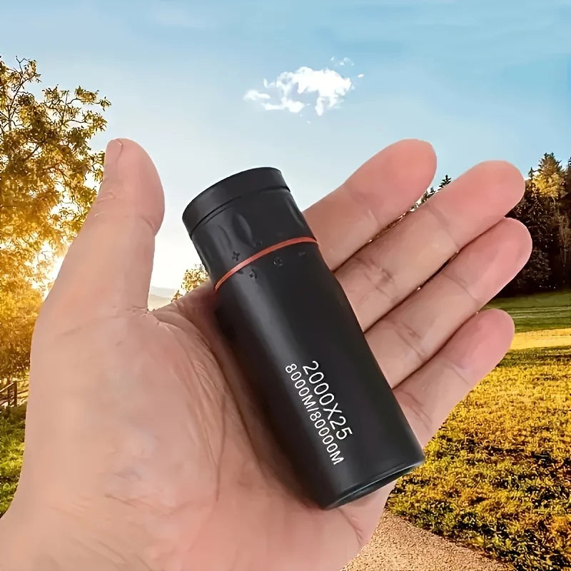 HD Monocular Telescope 2000x25 – Compact Portable for Travel & Hiking