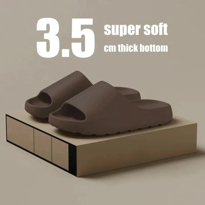 EVA Cloud Slides – Unisex Strandsandalen mit dicker Sohle