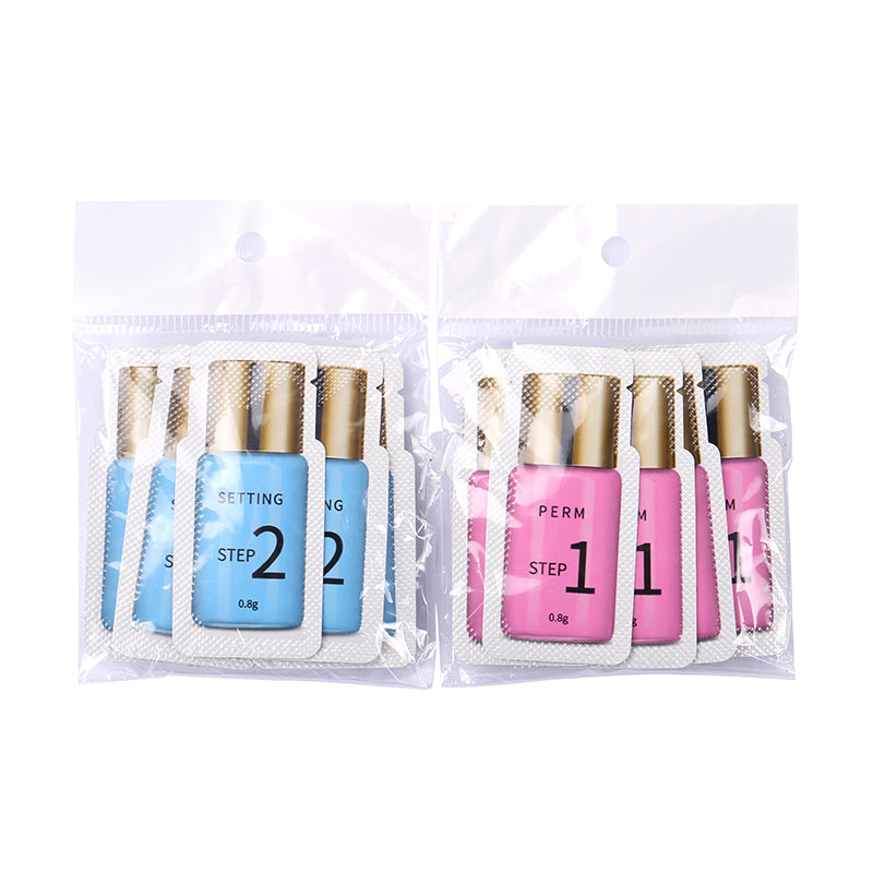 Kit de Permanente Rehaussement de Cils – Kit de Rehaussement en Sachets (10 Paires) pour Permanente de Cils en 8-12 Minutes | Utilisation en Salon et à Domicile