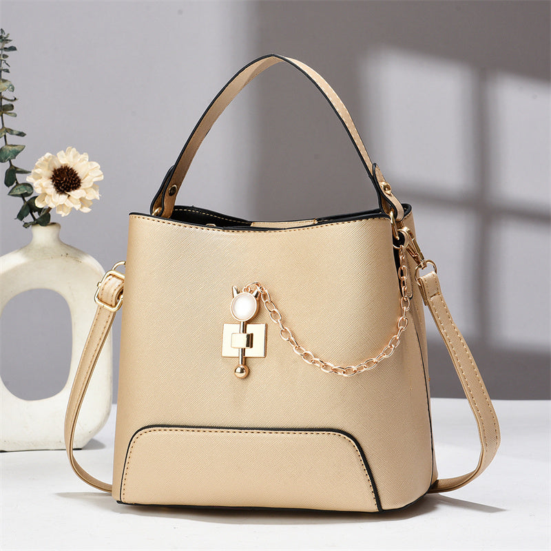 Classy Bucket Bag | Women's PU Leather Shoulder & Sling Bag – Stylish Handbag