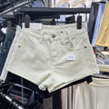Women's High Waist Slim Fit Hot Pants – Sweet & Spicy Denim Shorts | 3 Colors