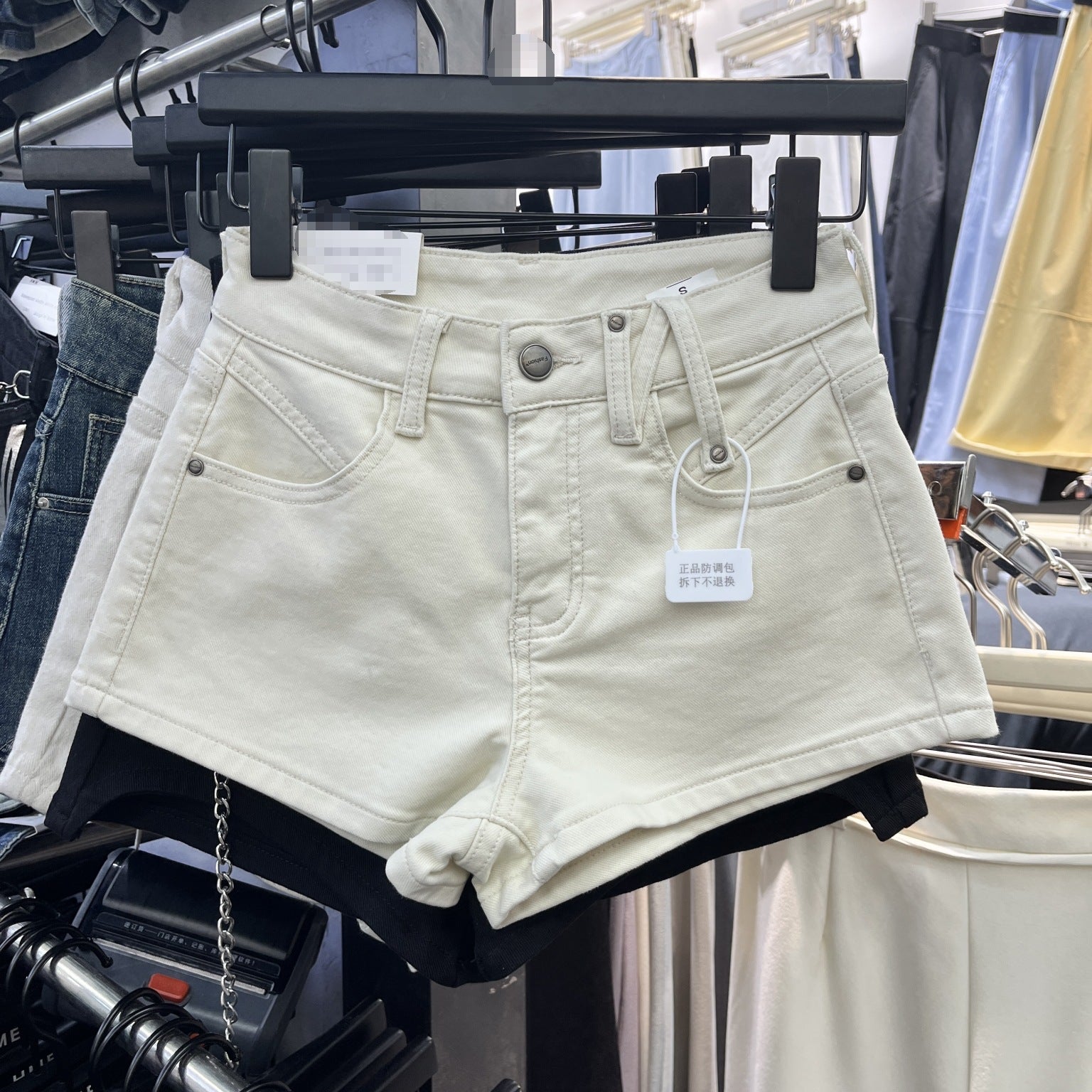 Women's High Waist Slim Fit Hot Pants – Sweet & Spicy Denim Shorts | 3 Colors