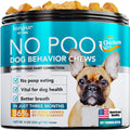 No Poo Chews for Dogs – Stop Poop Eating with Probiotics & Digestive Enzymes | 180 Soft Chews
