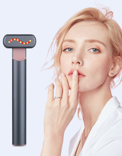 Instrument de beauté oculaire rotatif à compresse chaude EMS