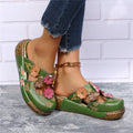 Women's PU Closed-Toe Non-Slip Slippers –  | AdriaPulse