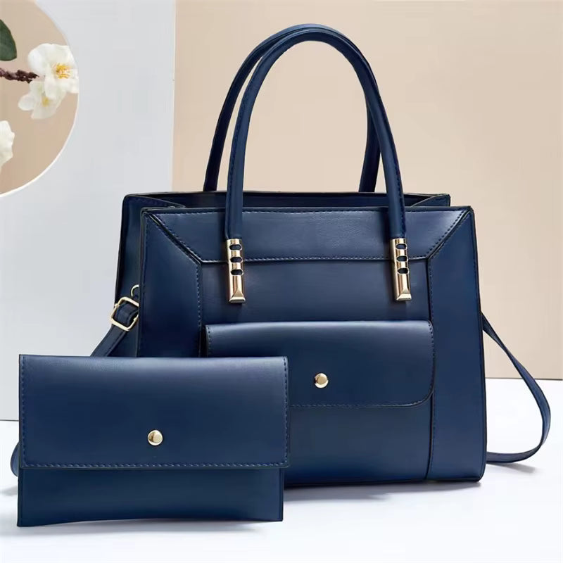 Elegant Tote Bag Set | Mother & Child Bag – Luxury Women's Shoulder Bag