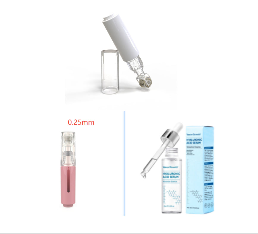 2-in-1 Microneedle Hydration Roller – Lip Care & Serum Applicator