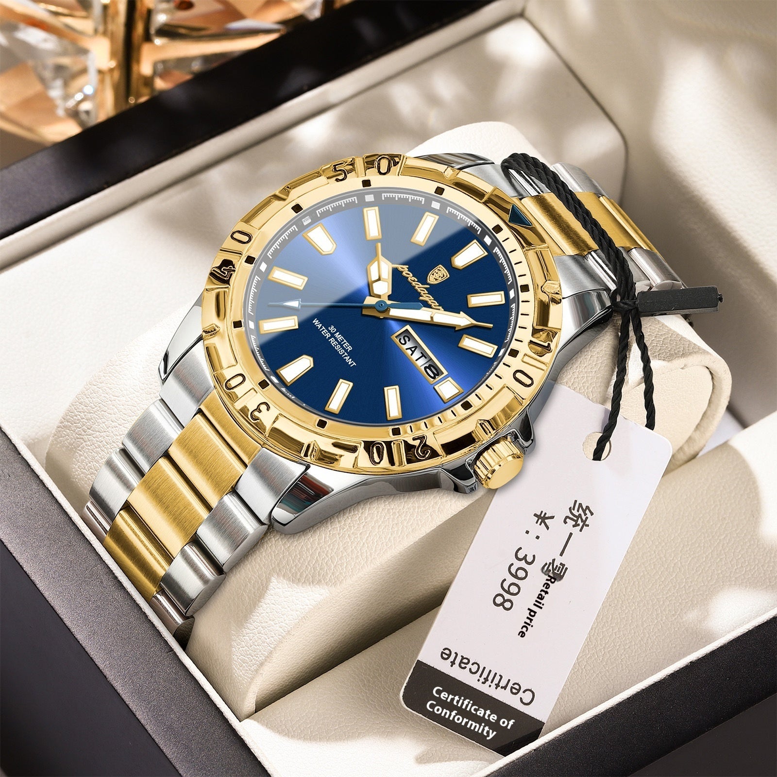 Men's Slim Casual Quartz Watch Analog 6mm – 959  | AdriaPulse