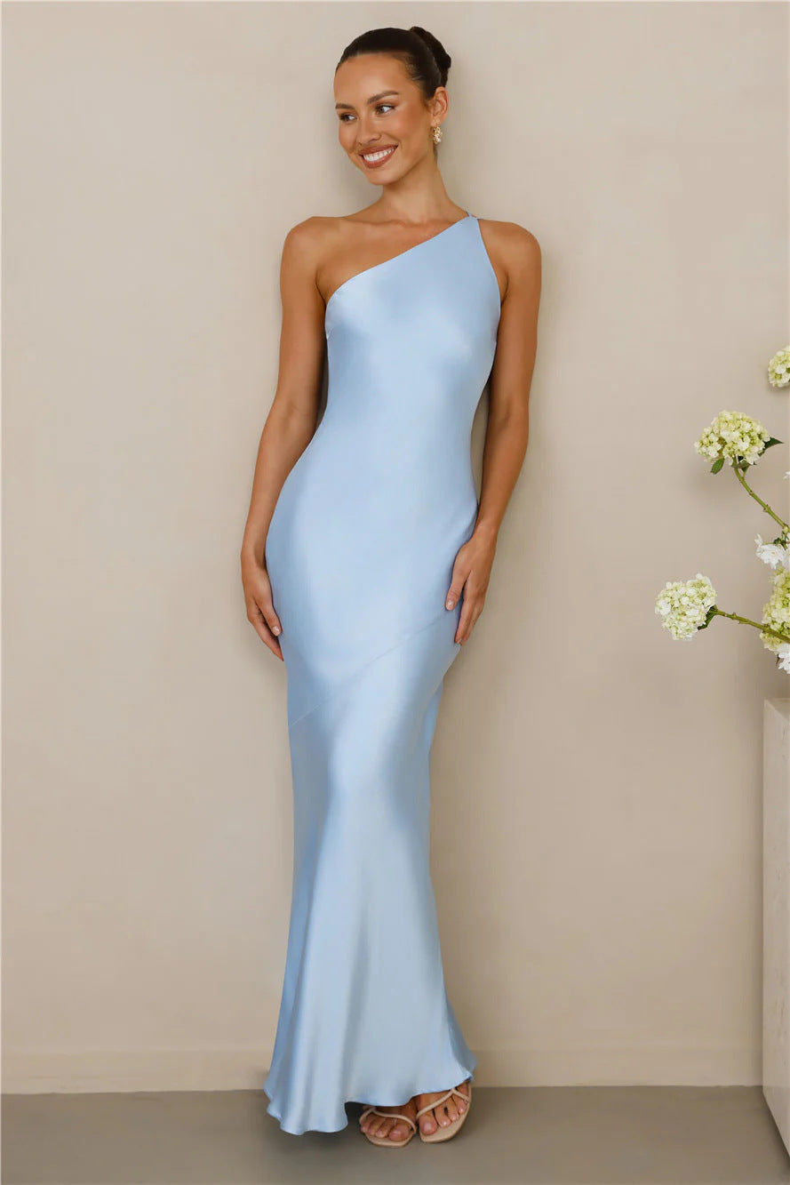 Women's Backless Lace-Up Slim Fit Maxi Dress Army AdriaPulsed
