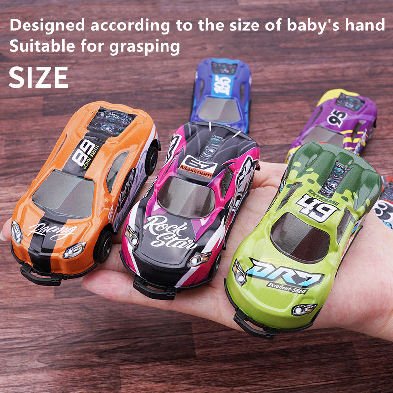Flip Stunt Pull-Back Alloy Racing Cars – Kids Toy Set (6 / 8 / 12 pcs)