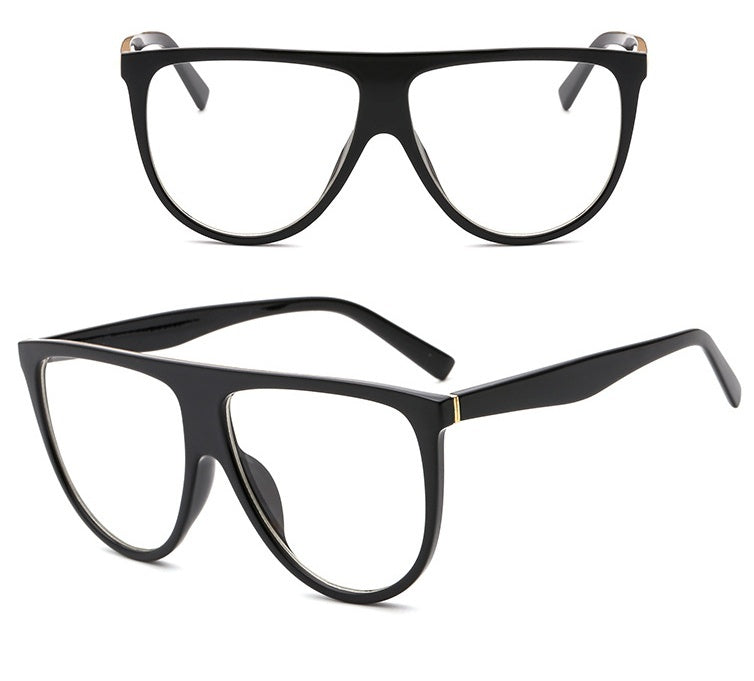Women's Gradient Lens Sunglasses UV Protection Full Frame – Black | AdriaPulse