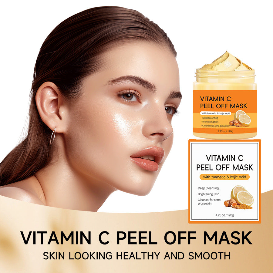 "Ginger Kojic Acid Turmeric Vitamin C Brightening Face Mask Dark Spot Corrector 120g – AdriaPulse"