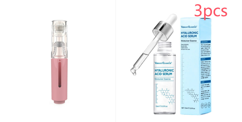2-in-1 Microneedle Hydration Roller – Lip Care & Serum Applicator