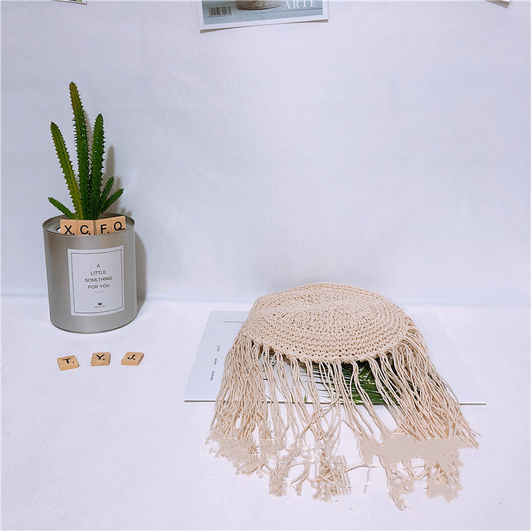  Round Tassel Cotton Rope Messenger Bag  – AdriaPulse