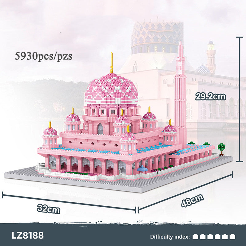 Architecture Building Block Set | ABS Brick Model Kit – Creative DIY Toy for Kids & Adults