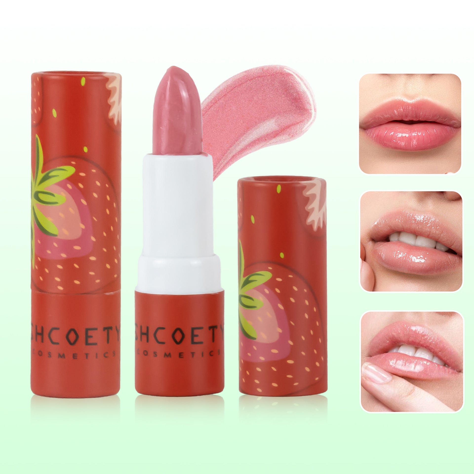 Nourishing Lipstick Set – 6pcs Long-Lasting & Exfoliating Lip Color