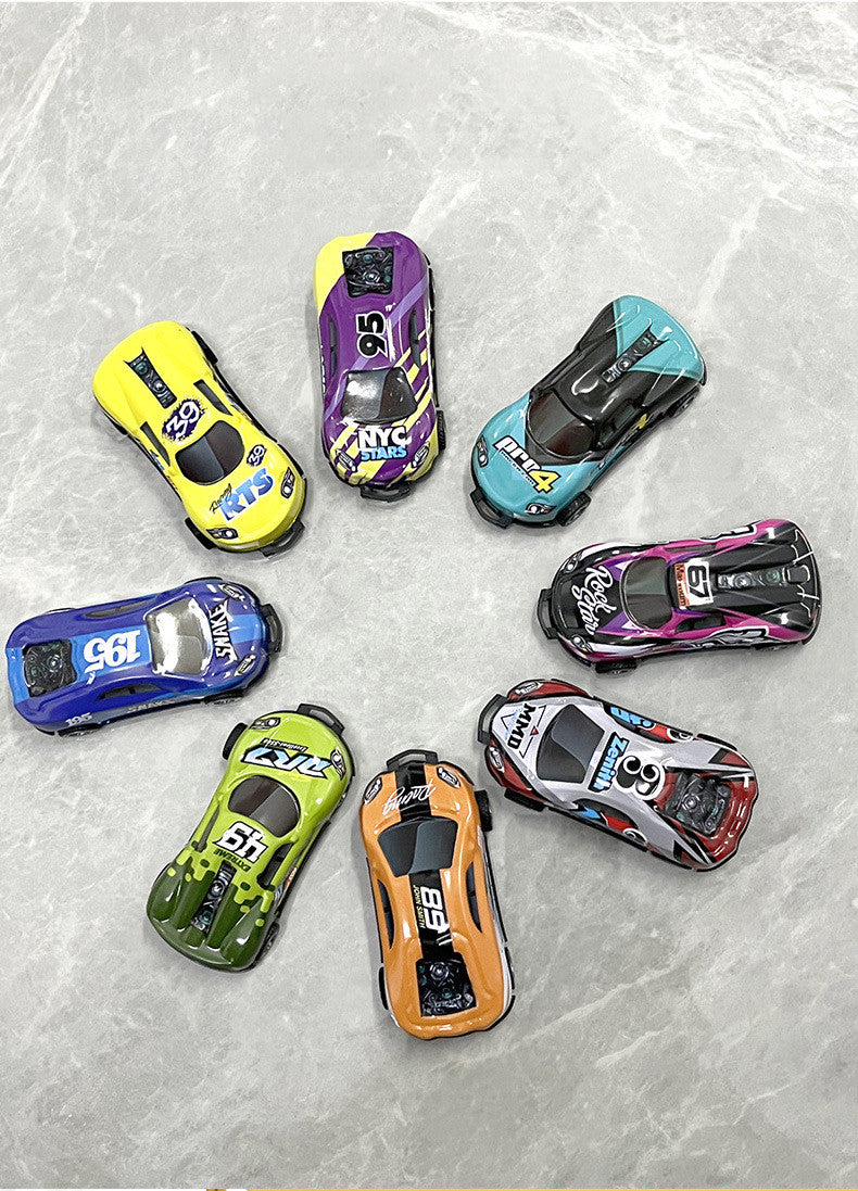 Flip Stunt Pull-Back Alloy Racing Cars – Kids Toy Set (6 / 8 / 12 pcs)