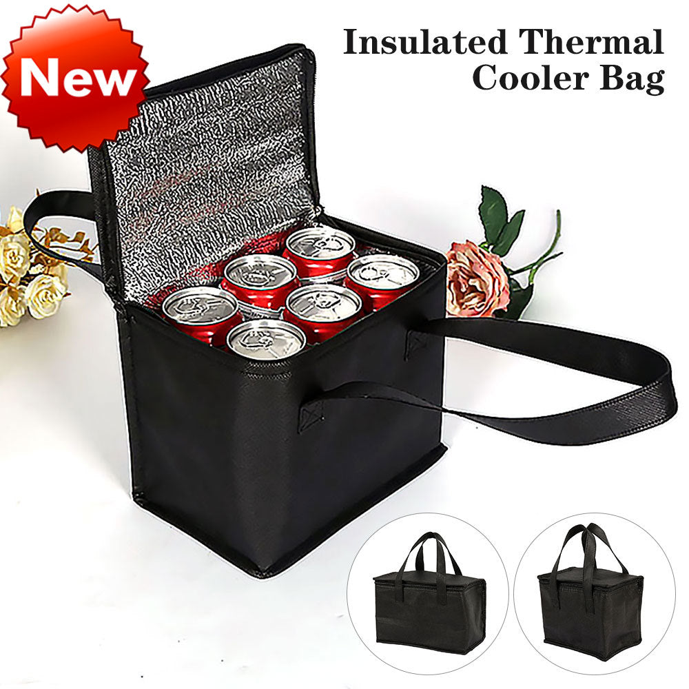 Insulated Lunch Bag – Portable Thermal Food Delivery Bag with Shoulder Strap